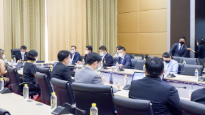 ผู้แทน มรท. ร่วมการประชุมเชิงปฏิบัติการการวางแผนการขับเคลื่อนการพัฒนาสมรรถนะภาษาจีนและภาษาอังกฤษให้แก่นักศึกษามหาวิทยาลัยราชภัฏ
