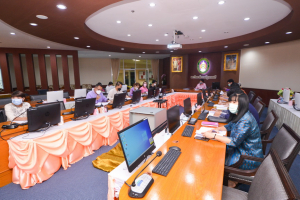 การประชุม คกก.จัดทำแผนปฏิบัติราชการ ประจำปีงบประมาณ พ.ศ.2566 ครั้งที่ 1/65