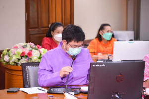 การประชุม คกก.จัดทำแผนปฏิบัติราชการ ประจำปีงบประมาณ พ.ศ.2566 ครั้งที่ 1/65