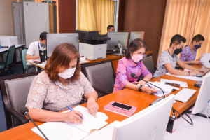 การประชุม คกก.จัดทำแผนปฏิบัติราชการ ประจำปีงบประมาณ พ.ศ.2566 ครั้งที่ 1/65