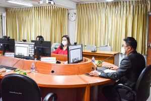 การประชุม คกก.ประจำสำนักวิทยบริการฯ ครั้งที่ 2/65