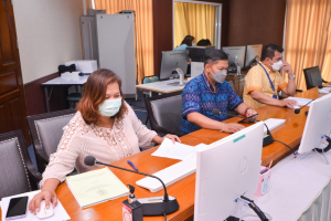 การประชุมคณะทำงานจัดการความเสี่ยง ตามแผนบริหารจัดการความเสี่ยง มรท.ฯ ครั้งที่ 1/65