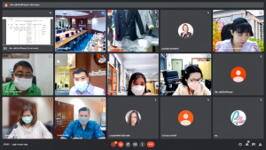 การประชุมคณะทำงานจัดการความเสี่ยง ตามแผนบริหารจัดการความเสี่ยง มรท.ฯ ครั้งที่ 1/65