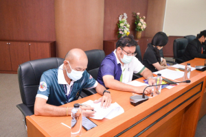 การประชุม คกก.ดำเนินงานกำหนดรายละเอียดชุดพิธีการ นศ. ครั้งที่ 1/65