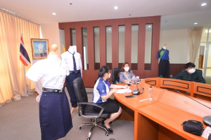 การประชุม คกก.ดำเนินงานกำหนดรายละเอียดชุดพิธีการ นศ. ครั้งที่ 1/65