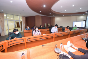 การประชุม คกก.ดำเนินงานกำหนดรายละเอียดชุดพิธีการ นศ. ครั้งที่ 1/65