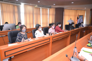 การประชุม คกก.ดำเนินงานกำหนดรายละเอียดชุดพิธีการ นศ. ครั้งที่ 1/65