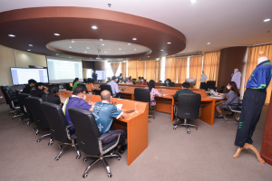 การประชุม คกก.ดำเนินงานกำหนดรายละเอียดชุดพิธีการ นศ. ครั้งที่ 1/65