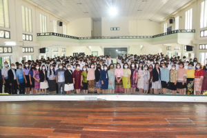 วจก.ปฐมนิเทศ นศ.ภาคปกติ ชั้นปี 1 ประจำปีการศึกษา 2565