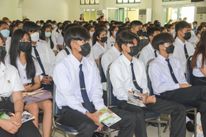 วจก.ปฐมนิเทศ นศ.ภาคปกติ ชั้นปี 1 ประจำปีการศึกษา 2565