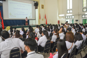 วจก.ปฐมนิเทศ นศ.ภาคปกติ ชั้นปี 1 ประจำปีการศึกษา 2565