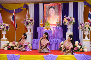 มรท.จัดพิธีถวายพระพรสมเด็จพระนางเจ้าฯ พระบรมราชินี