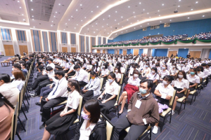มรท.จัดปฐมนิเทศนักศึกษาใหม่ ประจำปีการศึกษา 2565 วันที่ 1