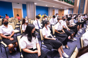 มรท.จัดปฐมนิเทศนักศึกษาใหม่ ประจำปีการศึกษา 2565 วันที่ 1