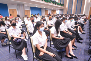 มรท.จัดปฐมนิเทศนักศึกษาใหม่ ประจำปีการศึกษา 2565 วันที่ 1