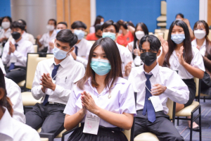 มรท.จัดปฐมนิเทศนักศึกษาใหม่ ประจำปีการศึกษา 2565 วันที่ 1