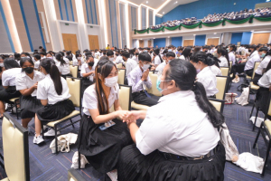 มรท.จัดปฐมนิเทศนักศึกษาใหม่ ประจำปีการศึกษา 2565 วันที่ 1