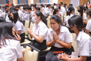 มรท.จัดปฐมนิเทศนักศึกษาใหม่ ประจำปีการศึกษา 2565 วันที่ 1