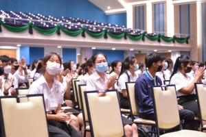 มรท.จัดปฐมนิเทศนักศึกษาใหม่ ประจำปีการศึกษา 2565 วันที่ 1