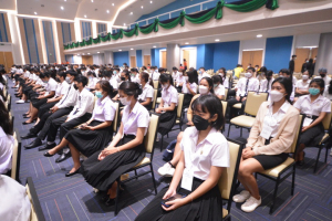 มรท.จัดปฐมนิเทศนักศึกษาใหม่ ประจำปีการศึกษา 2565 วันที่ 1