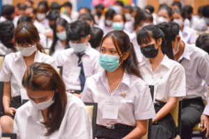 มรท.จัดปฐมนิเทศนักศึกษาใหม่ ประจำปีการศึกษา 2565 วันที่ 1