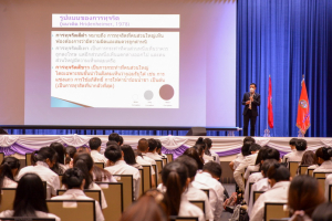 มรท.จัดปฐมนิเทศนักศึกษาใหม่ ประจำปีการศึกษา 2565 วันที่ 1