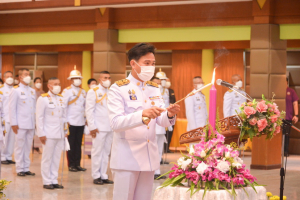 รักษาราชการแทนอธิการบดี มรท. และ คณบดี มนส. ร่วมพิธีวันเฉลิมพระชนมพรรษาสมเด็จพระนางเจ้าฯ พระบรมราชินี