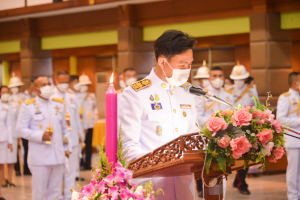 รักษาราชการแทนอธิการบดี มรท. และ คณบดี มนส. ร่วมพิธีวันเฉลิมพระชนมพรรษาสมเด็จพระนางเจ้าฯ พระบรมราชินี