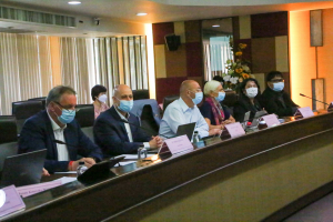 ผู้บริหารและคณาจารย์ มรท. เข้าร่วมการประชุมเชิงปฏิบัติการ Project Meeting & Game Workshops Hotel Stars & Smart Leo