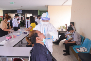 I-TECH จัดตรวจ ATK นศ.