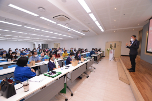 สนง.มาตรฐานฯ จัดอบรมแนวทางการประเมินตนเองตามเกณฑ์ EdPEx (Overall Questions)
