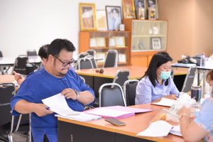 การประชุมหัวหน้าภาค-หัวหน้าสาขาวิชา และ คกก.ทวนสอบมาตรฐานฯ มนส. ครั้งที่ 6/65
