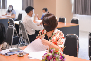 การประชุมหัวหน้าภาค-หัวหน้าสาขาวิชา และ คกก.ทวนสอบมาตรฐานฯ มนส. ครั้งที่ 6/65