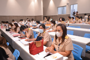 การประชุมผู้บริหาร ครู เจ้าหน้าที่ และนศ.ฝึกสอน รร.สาธิต มรท. ครั้งที่ 3/65