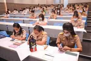การประชุมผู้บริหาร ครู เจ้าหน้าที่ และนศ.ฝึกสอน รร.สาธิต มรท. ครั้งที่ 3/65