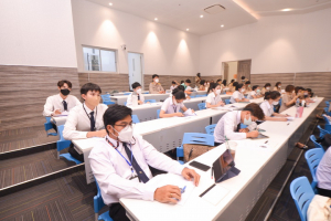 การประชุมผู้บริหาร ครู เจ้าหน้าที่ และนศ.ฝึกสอน รร.สาธิต มรท. ครั้งที่ 3/65