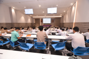 การประชุมผู้บริหาร ครู เจ้าหน้าที่ และนศ.ฝึกสอน รร.สาธิต มรท. ครั้งที่ 3/65