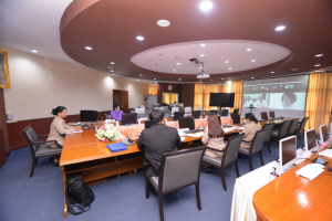 พิธีลงนาม MOU ระหว่าง มรภ.เทพสตรี กับ Universitas PGRI Adi Buana สาธารณรัฐอินโดนีเซีย