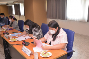 การประชุม คกก.ประจำคณะมนุษยศาสตร์และสังคมศาสตร์ ครั้งที่ 6/65