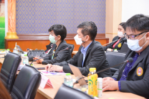 นายกสภา มรท. นำคณะผู้บริหาร มรท. ร่วมหารือแนวทางการบูรณาการการทำงานร่วมกันกับ ผวจ.ลพบุรี