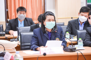 นายกสภา มรท. นำคณะผู้บริหาร มรท. ร่วมหารือแนวทางการบูรณาการการทำงานร่วมกันกับ ผวจ.ลพบุรี