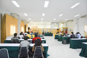 คณะมนุษยศาสตร์และสังคมศาสตร์ มหาวิทยาลัยราชภัฏพระนคร ศึกษาดูงานศูนย์ส่งเสริมการจัดการศึกษาตามพระบรมราโชบาย มหาวิทยาลัยราชภัฏเทพสตรี อ.บางระจัน จ.สิงห์บุรี