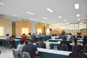 คณะมนุษยศาสตร์และสังคมศาสตร์ มหาวิทยาลัยราชภัฏพระนคร ศึกษาดูงานศูนย์ส่งเสริมการจัดการศึกษาตามพระบรมราโชบาย มหาวิทยาลัยราชภัฏเทพสตรี อ.บางระจัน จ.สิงห์บุรี