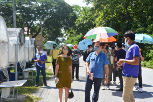 คณะมนุษยศาสตร์และสังคมศาสตร์ มหาวิทยาลัยราชภัฏพระนคร ศึกษาดูงานศูนย์ส่งเสริมการจัดการศึกษาตามพระบรมราโชบาย มหาวิทยาลัยราชภัฏเทพสตรี อ.บางระจัน จ.สิงห์บุรี