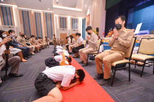 พิธีไหว้ครู รร.สาธิต มรท. ประจำปีการศึกษา 2565