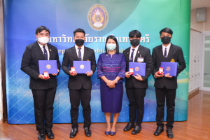 นศ.มรท.รับรางวัลความประพฤติดี ประจำปี 2565