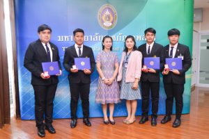 นศ.มรท.รับรางวัลความประพฤติดี ประจำปี 2565