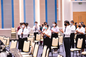 สาขาวิชาดนตรีศึกษาจัดอบรมพื้นฐานการอำนวยเพลงสำหรับครูดนตรี