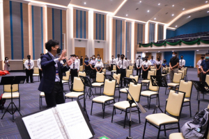 สาขาวิชาดนตรีศึกษาจัดอบรมพื้นฐานการอำนวยเพลงสำหรับครูดนตรี