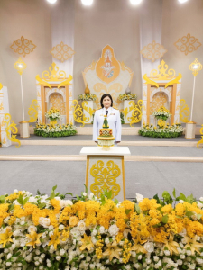ผู้แทนผู้บริหาร มรท. บันทึกเทปโทรทัศน์ถวายพระพรชัยมงคล พระบาทสมเด็จพระเจ้าอยู่หัว
